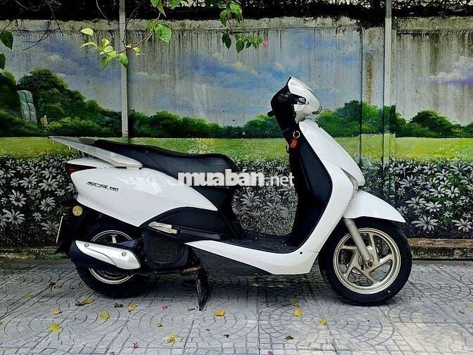 Honda SCR110 màu trắng máy chất giá yêu