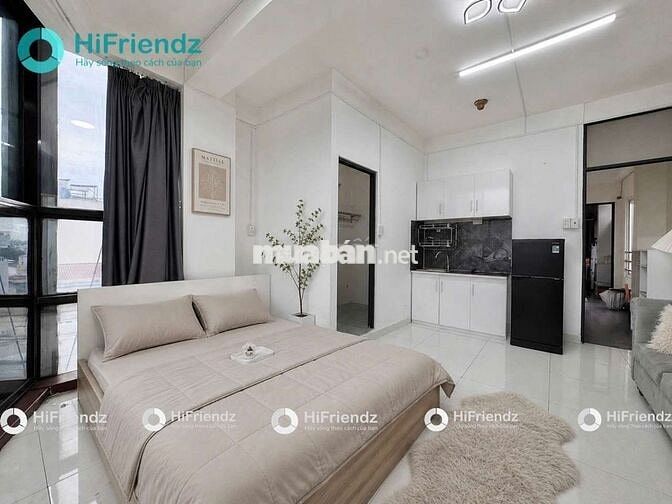 CĂN HỘ S-TUDIO CỬA SỔ TRỜI FULL NỘI THẤT - GẦN NGAY CHỢ BÀ CHIỂU 