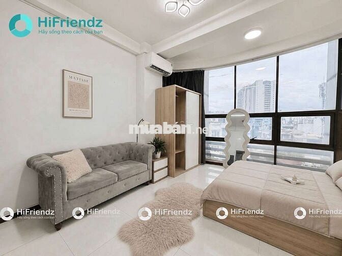 CĂN HỘ S-TUDIO CỬA SỔ TRỜI FULL NỘI THẤT - GẦN NGAY CHỢ BÀ CHIỂU 