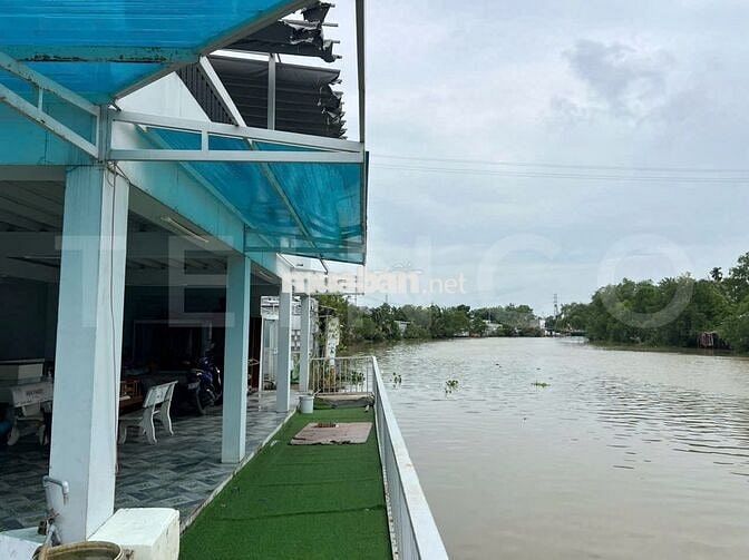 Mặt bằng mô hình Công Ty view sông rộng gần 500 m² đường Lê Hồng Nhi