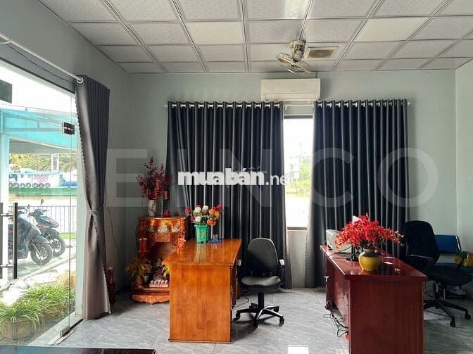 Mặt bằng mô hình Công Ty view sông rộng gần 500 m² đường Lê Hồng Nhi