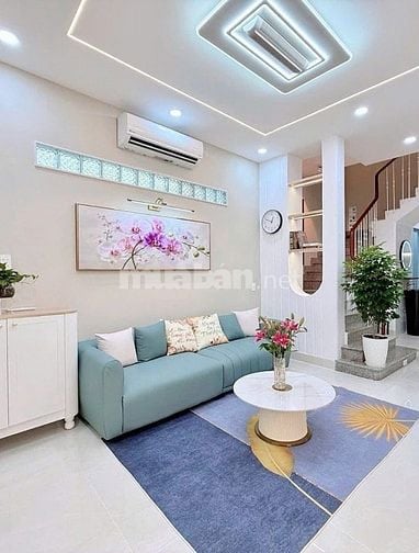 CĂN GÓC 2MT PHAN XÍCH LONG - HẺM XE HƠI - 4 TẦNG - FULL NỘI THẤT - CHỈ