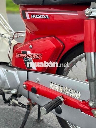 Honda D70 Đỏ Trắng