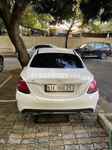 Mercedes C180 2021 Trắng gần 70.000km