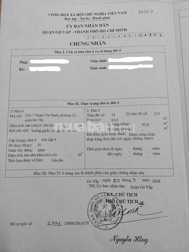 KHU VIP GÒ VẤP 95M² – HẺM 10M – SAU LÀNG SOS – TIỆN XÂY MỚI CỰC ĐẸP 🔥