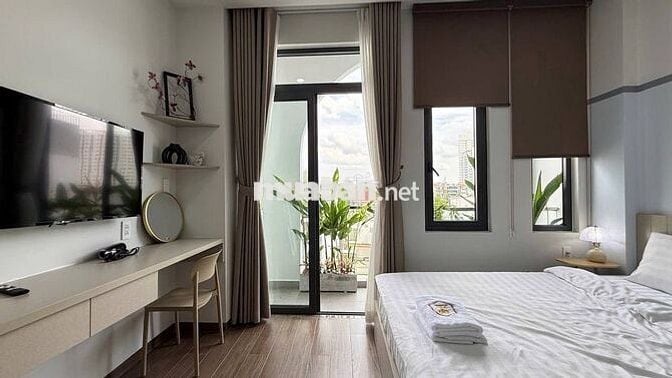 Căn hộ mini full nội thất, cửa sổ, ban công - Hoàng Trọng Mậu, Quận 7