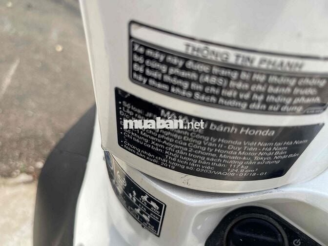 Honda SH Mode 2019 Trắng ABS