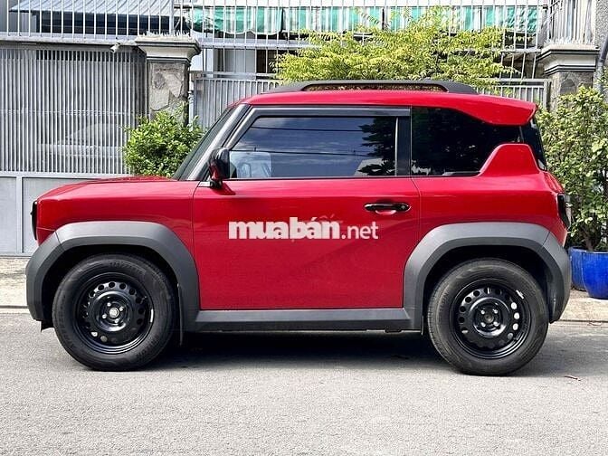 VinFast VF3 màu đỏ, Pin mua, sạc không giới hạn
