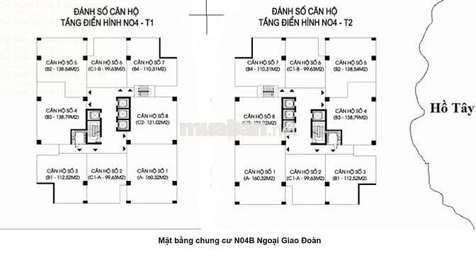 BÁN CC “CĂN GÓC 1601 - N04B - T2” - 151,4M²  KĐT NGOẠI GIAO ĐOÀN, HN