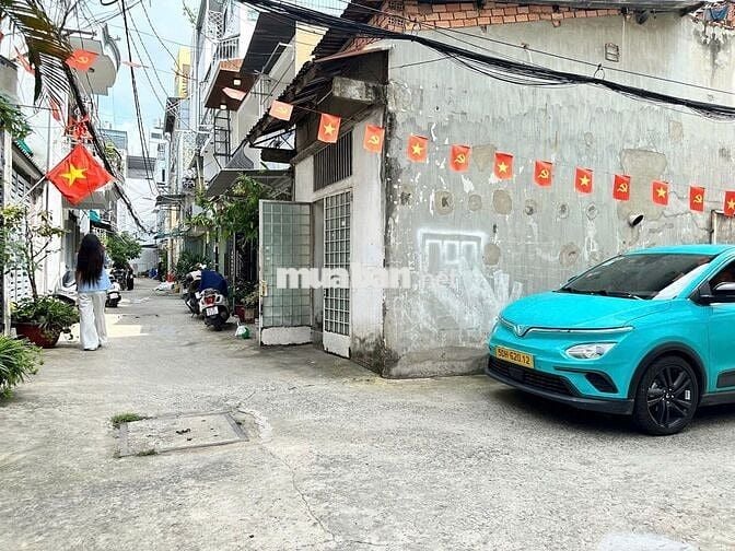 BÁN CĂN HẺM OTO - GÒ VẤP  1 TRỆT 1 LẦU  DTSD 40M 2PN 2WC SHR Đã H Công