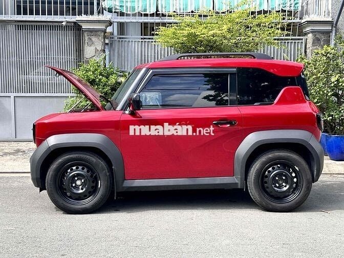VinFast VF3 màu đỏ, Pin mua, sạc không giới hạn