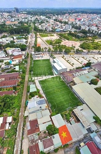 155 TỶ- 6725m2 Đất mặt tiền đường Dương Tử Giang dòng tiền 6 tỷ/năm