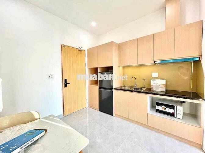 STUDIO TÁCH BẾP 1PN FULL NỘI THẤT RỘNG 40m2 NGAY ĐẦM SEN