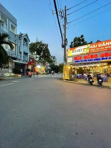 Đất góc 2 MT đường số 20, p5,(1 trục thẳng ra kênh tham lương),DT 163m
