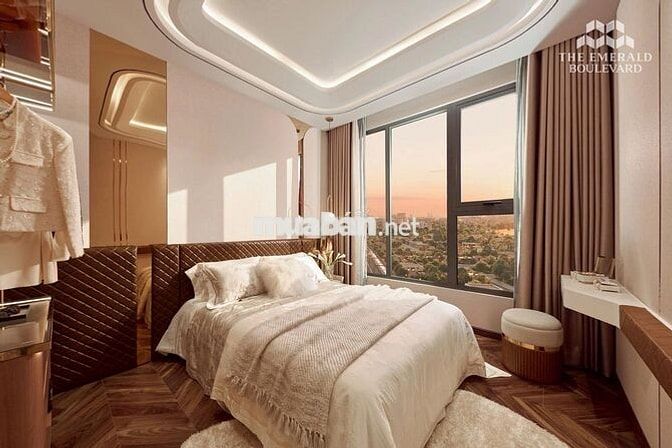 Vốn Ban Đầu 400Tr Ký VBTT Sở Hữu Căn Hộ 2PN2WC The Emerald Boulevard