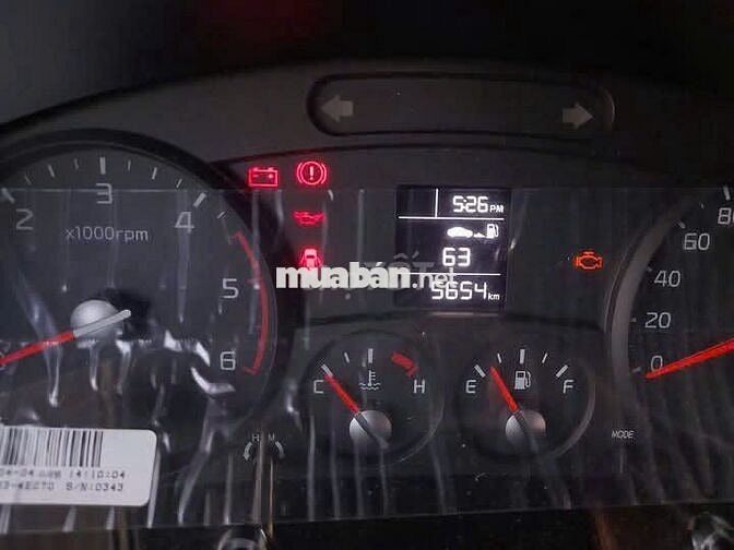 KIA K200 2025 Trắng 5000km