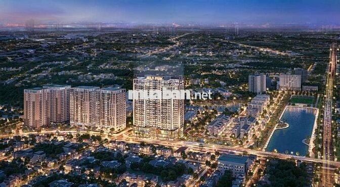 Căn hộ Gold Park 100% các phòng đều có view, liền kề 3 hồ điều hòa