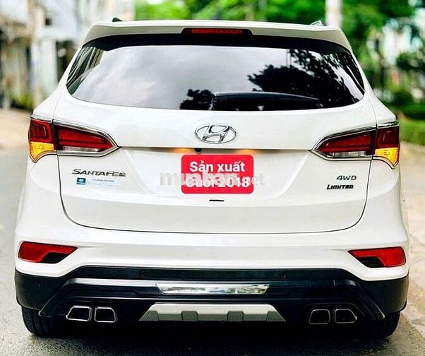 Hyundai Santafe 2018 2.4 4WD Limited Trắng