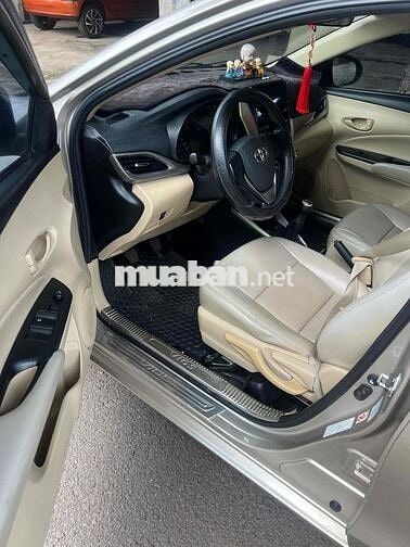 Toyota Vios E Bản đủ 7 túi khí Vàng cát
