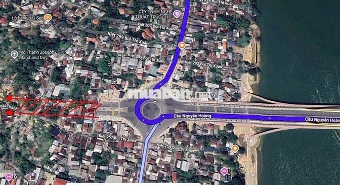 Bán quỹ đất ~900m² Thủy Xuân, mặt tiền Sư Hy Nhan - giá 22,5 tỷ
