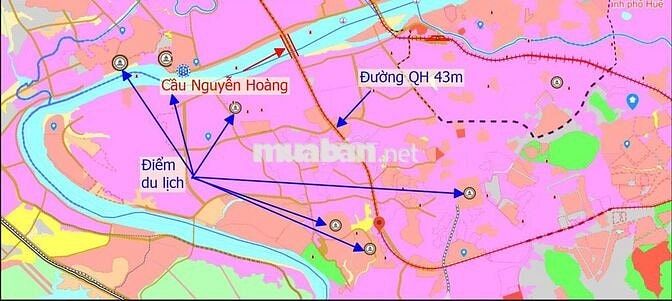 Bán quỹ đất ~900m² Thủy Xuân, mặt tiền Sư Hy Nhan - giá 22,5 tỷ