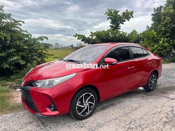 Toyota Vios E 2021 Số tự động Đỏ 68.345 km