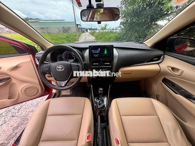 Toyota Vios E 2021 Số tự động Đỏ 68.345 km
