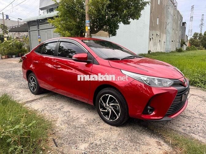 Toyota Vios E 2021 Số tự động Đỏ 68.345 km