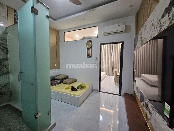 TÔI CẦN BÁN 19-21 MIẾU NỔI, P.CẦU KIỆU HẦM 6 TẦNG NGANG 7M×14M