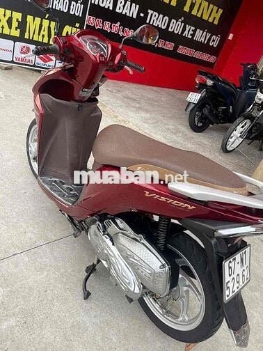 Honda Vision 2020 màu Đỏ Zin