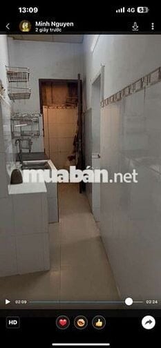 Cho thuê nhà Q8,60m2-6 triệu/tháng