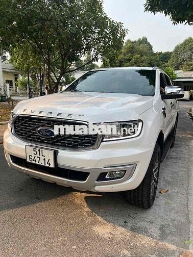 Ford Everest 2022 Trắng 35.000 km Thái Lan