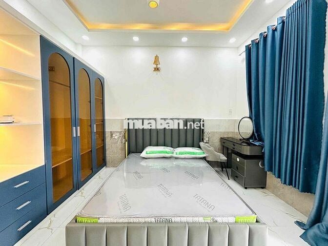 Cho thuê nhà 2/ phan huy ích.hẻm ô tô thông.ô tô đỗ trong nhà.full nội