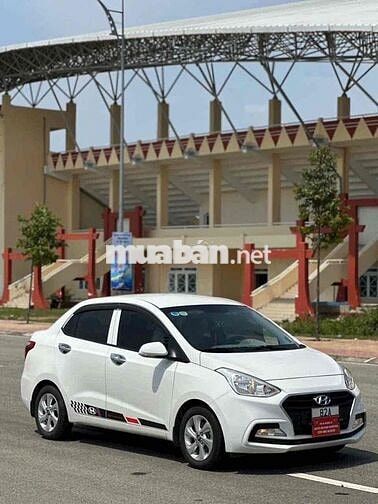 Hyundai i10 2021 Bản đủ Số tự động Trắng