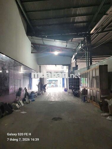 xưởng cho thuê mt QL 1A Q12 DT 800m giá 80tr content 40f