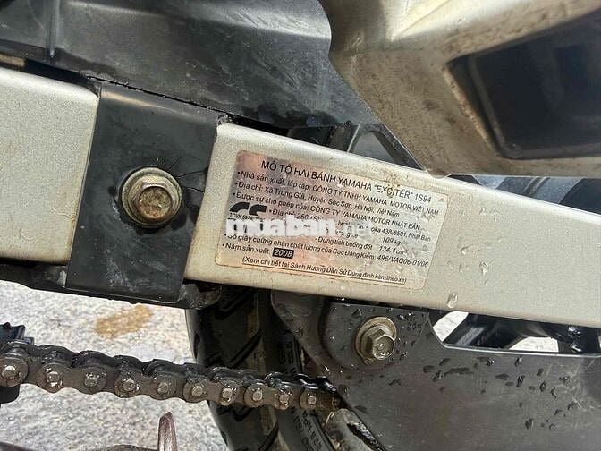 Yamaha Exciter 1S94 2008 Đen, vàng