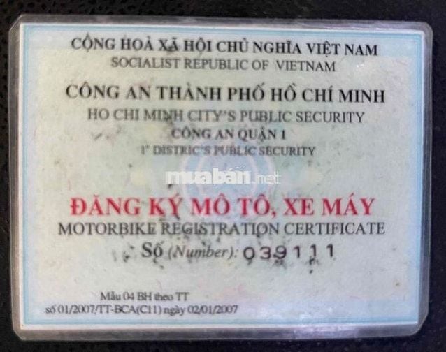 Bán xe Yamaha Nouvo 4, BSTP, Giấy tờ đầy đủ
