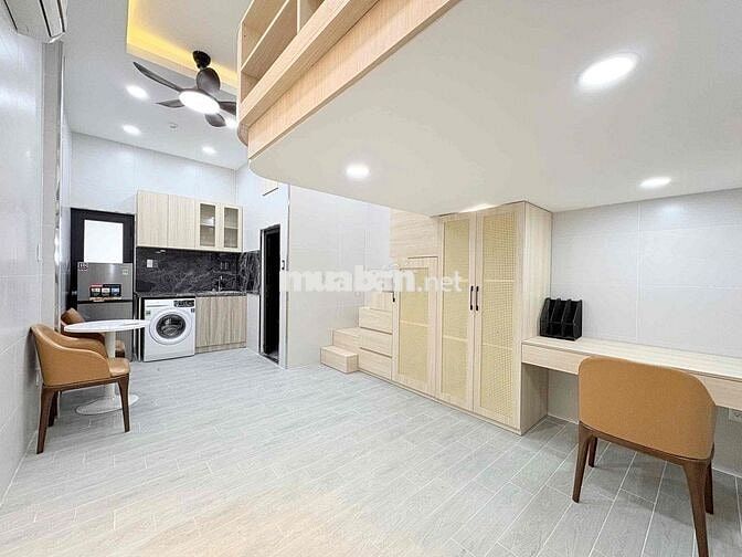 Cho thuê căn hộ có gác máy giặt riêng full NT cầu Nguyễn Văn Cừ quận 8