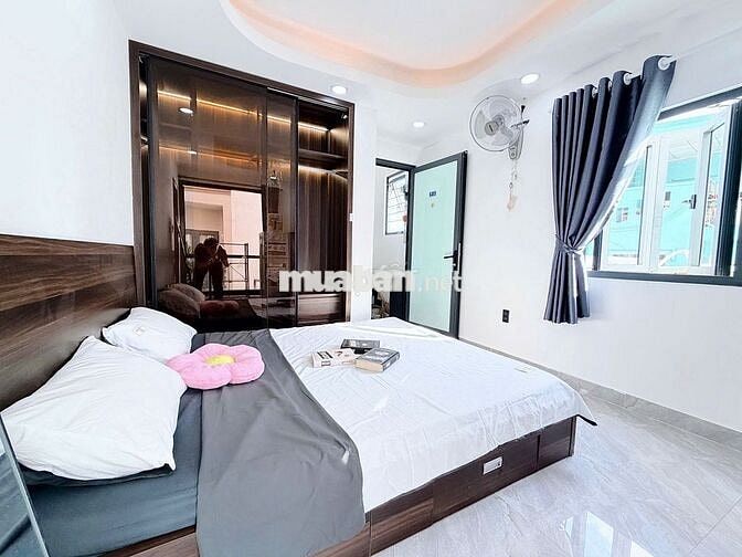 Mới khai trương!Căn hộ studio ban công Hoàng Hoa Thám-Full nội thất
