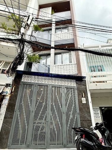 Nhà 4 Tầng Thang Máy 500kg,Hẻm 10m 541/77 Huỳnh Văn Bánh Phường 13