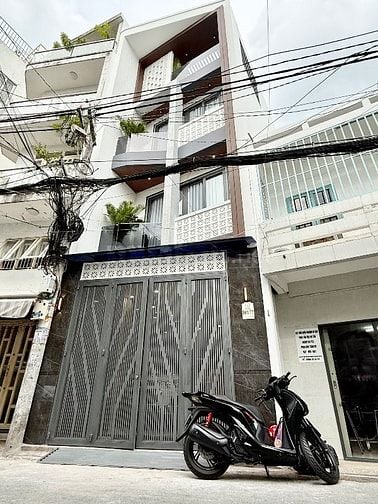 Nhà 4 Tầng Thang Máy 500kg,Hẻm 10m 541/77 Huỳnh Văn Bánh Phường 13