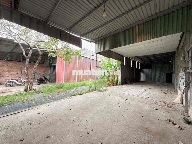 Cho Thuê MB & Kho Xưởng (450m2) MT đường 10m - Gần KCN Thạnh Phú- 10tr