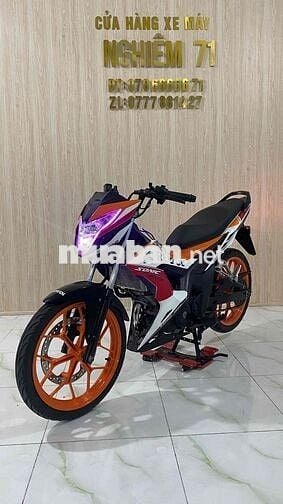 Honda Sonic Repsol 2019 Đen Cam Trắng