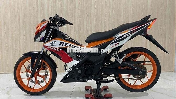 Honda Sonic Repsol 2019 Đen Cam Trắng