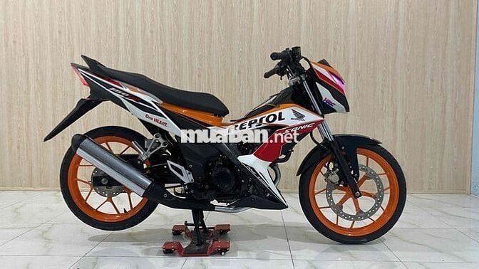 Honda Sonic Repsol 2019 Đen Cam Trắng