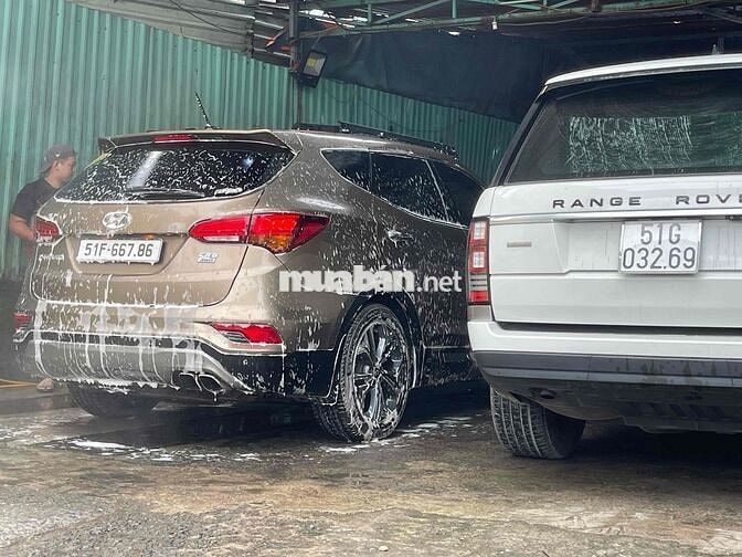 Hyundai SantaFe 2017 máy dầu Full Option đẹp chất
