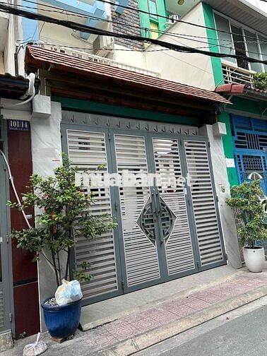 Bán nhà:4(nở hậu 4,3)x16,4lầu mặt tiền hẻm xe tải,Bắc hải,p.15,Q10,HCM