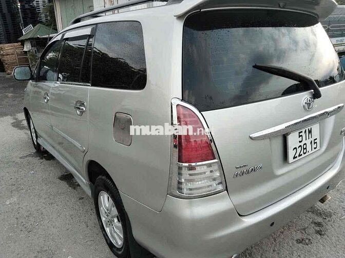 Toyota Innova 2008 Số sàn Bạc