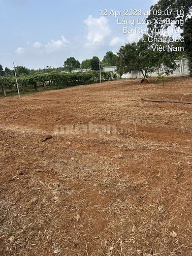 Bán đất mặt tiền 43x205m đường Xà Bang - Láng Lớn