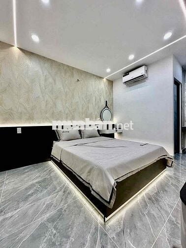 Cho Thuê Nhà DT 5x20 1Trệt 4Lầu 5Pn 6Wc Sân Ôtô Xe Tải Gần Điện lực